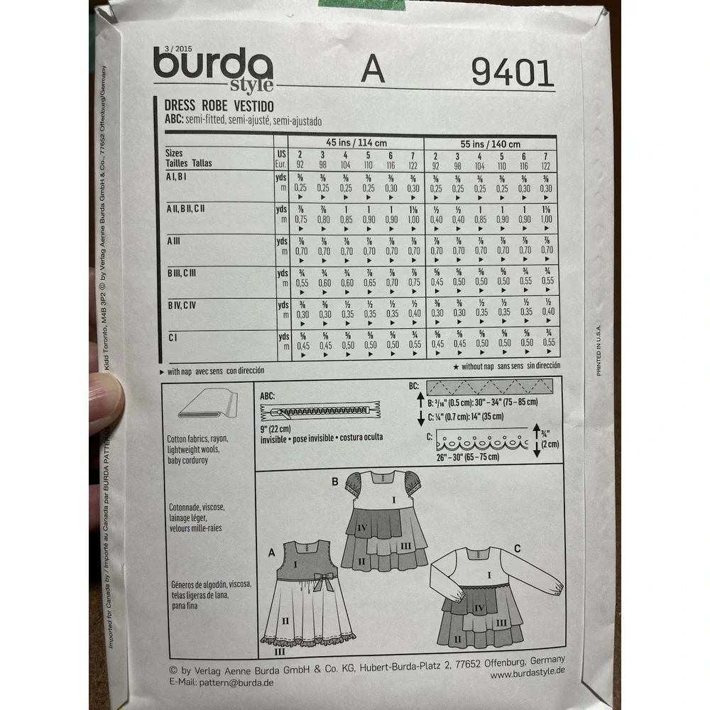 Burda this kids